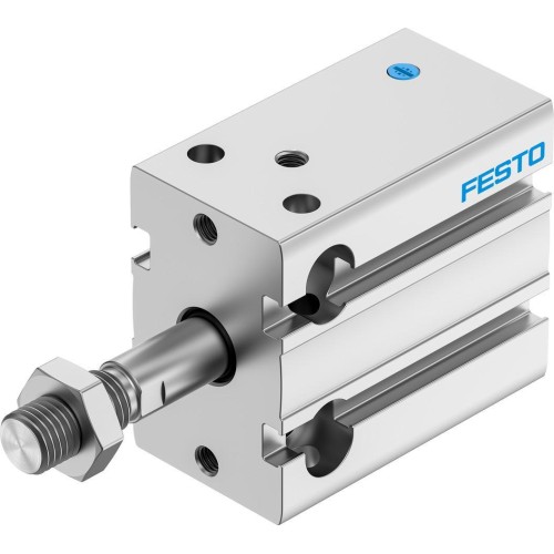 Пневмоцилиндр 25x10 мм Festo DPDM-25-10-P-PA двустороннего действия компактный