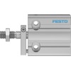 Пневмоцилиндр 25x5 мм Festo DPDM-Q-25-5-PA двустороннего действия компактный