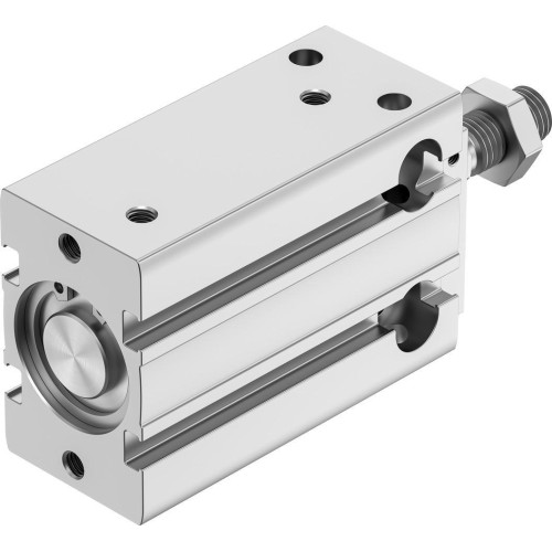 Пневмоцилиндр 25x25 мм Festo DPDM-Q-25-25-PA двустороннего действия компактный