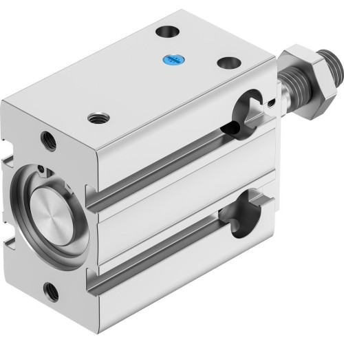 Пневмоцилиндр 25x10 мм Festo DPDM-Q-25-10-S-PA двустороннего действия компактный