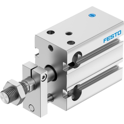 Пневмоцилиндр 25x10 мм Festo DPDM-Q-25-10-P-PA двустороннего действия компактный