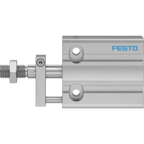 Пневмоцилиндр 25x10 мм Festo DPDM-Q-25-10-P-PA двустороннего действия компактный