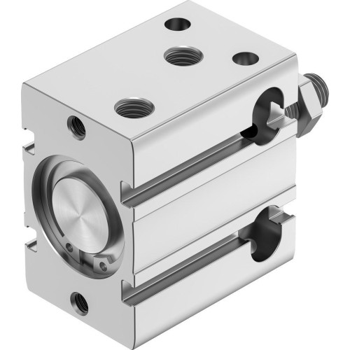 Пневмоцилиндр 32x10 мм Festo DPDM-32-10-PA двустороннего действия компактный