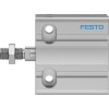 Пневмоцилиндр 32x10 мм Festo DPDM-32-10-PA двустороннего действия компактный
