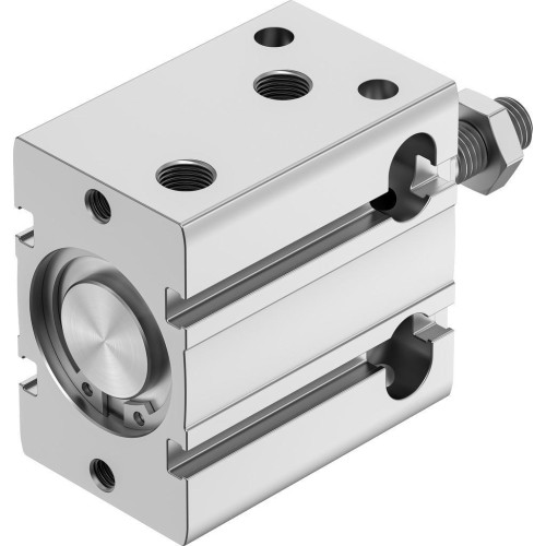 Пневмоцилиндр 32x15 мм Festo DPDM-Q-32-15-PA двустороннего действия компактный