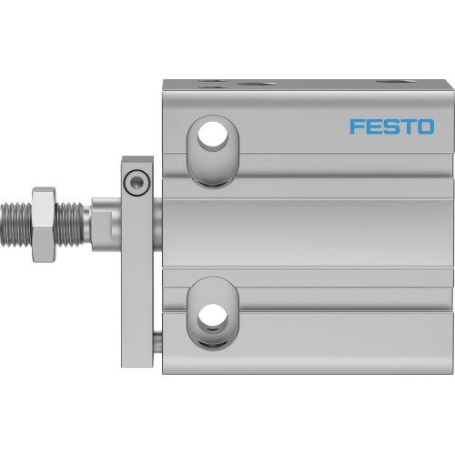 Пневмоцилиндр 32x15 мм Festo DPDM-Q-32-15-PA двустороннего действия компактный