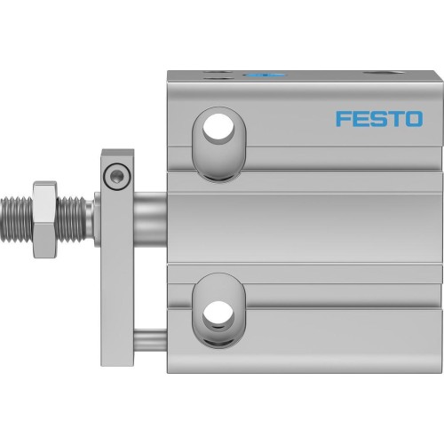 Пневмоцилиндр 32x10 мм Festo DPDM-Q-32-10-S-PA двустороннего действия компактный