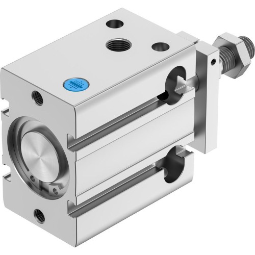 Пневмоцилиндр 32x15 мм Festo DPDM-Q-32-15-P-PA двустороннего действия компактный