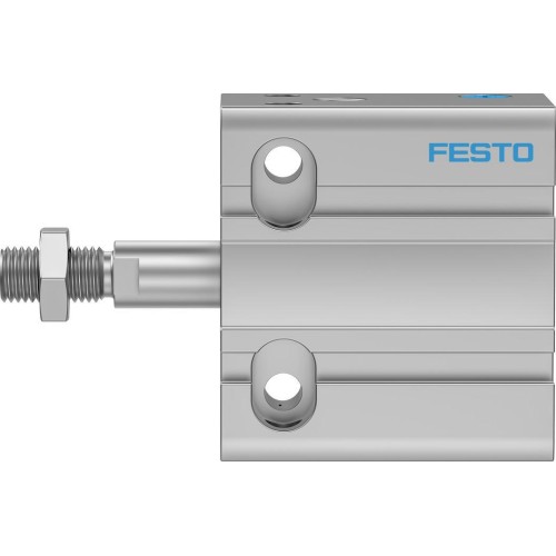 Пневмоцилиндр 32x10 мм Festo DPDM-32-10-P-PA двустороннего действия компактный