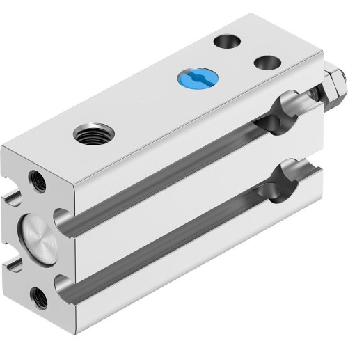 Пневмоцилиндр 6x10 мм Festo DPDM-6-10-S-PA двустороннего действия компактный