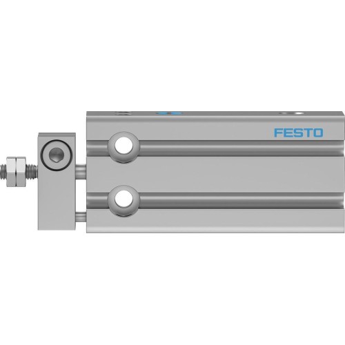 Пневмоцилиндр 6x15 мм Festo DPDM-Q-6-15-S-PA двустороннего действия компактный