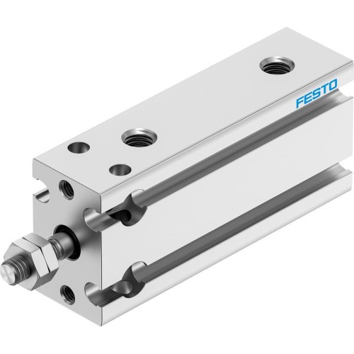 Пневмоцилиндр 10x20 мм Festo DPDM-10-20-PA двустороннего действия компактный