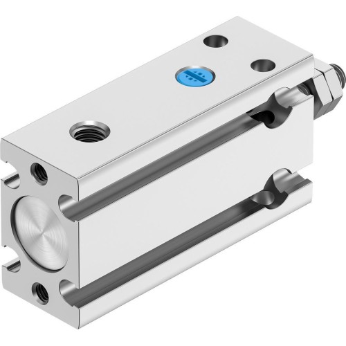 Пневмоцилиндр 10x10 мм Festo DPDM-10-10-S-PA двустороннего действия компактный