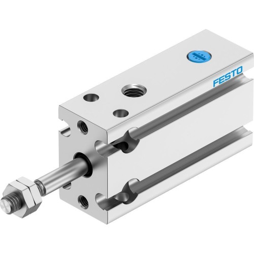 Пневмоцилиндр 10x10 мм Festo DPDM-10-10-P-PA двустороннего действия компактный