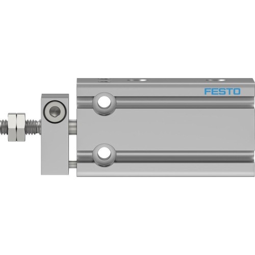 Пневмоцилиндр 10x10 мм Festo DPDM-Q-10-10-PA двустороннего действия компактный