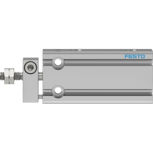 Пневмоцилиндр 10x15 мм Festo DPDM-Q-10-15-PA двустороннего действия компактный