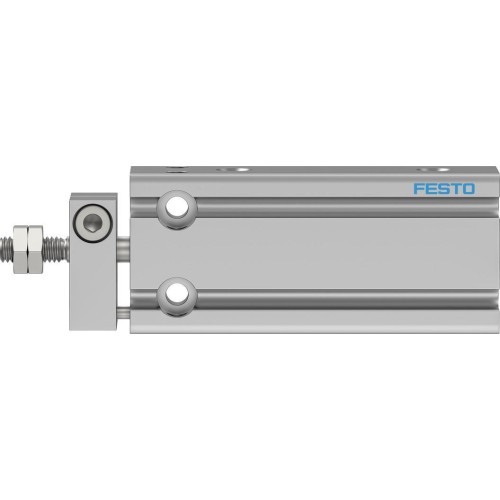 Пневмоцилиндр 10x20 мм Festo DPDM-Q-10-20-PA двустороннего действия компактный