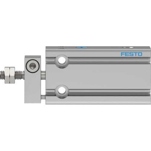 Пневмоцилиндр 10x10 мм Festo DPDM-Q-10-10-S-PA двустороннего действия компактный