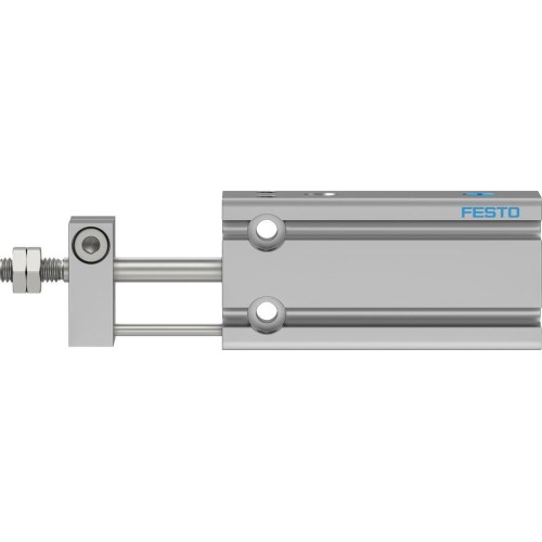 Пневмоцилиндр 10x15 мм Festo DPDM-Q-10-15-P-PA двустороннего действия компактный
