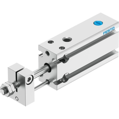 Пневмоцилиндр 10x15 мм Festo DPDM-Q-10-15-P-PA двустороннего действия компактный