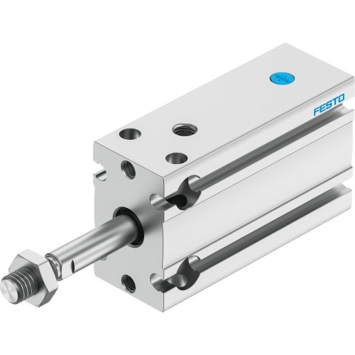 Пневмоцилиндр 16x15 мм Festo DPDM-16-15-P-PA двустороннего действия компактный