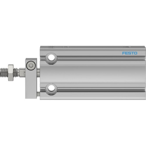 Пневмоцилиндр 16x25 мм Festo DPDM-Q-16-25-PA двустороннего действия компактный