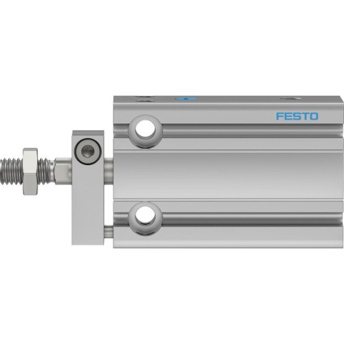 Пневмоцилиндр 16x10 мм Festo DPDM-Q-16-10-S-PA двустороннего действия компактный