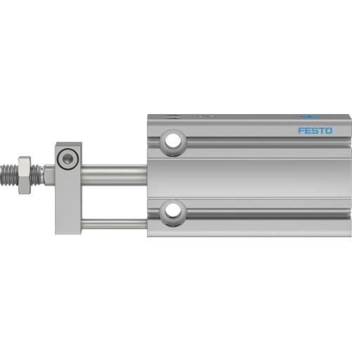 Пневмоцилиндр 16x15 мм Festo DPDM-Q-16-15-P-PA двустороннего действия компактный