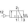 Пневмораспределитель 3/2 Н.З. Festo VUWS-LT20-M32C-M-G18