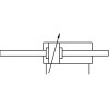 Пневмоцилиндр 10x Festo DSAG-10-PPV-S2 171349 круглый двустороннего действия