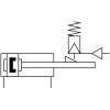 Пневмоцилиндр Festo ADN-100-KP двустороннего действия компактный