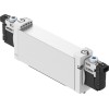 Распределитель электромагнитный 5/3 Н.З. Festo VUVG-B18-P53C-ZT-F-1H2L-W1