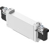 Распределитель электромагнитный 5/3 Н.З. Festo VUVG-B18-P53C-ZT-F-1H2L-W1
