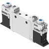 Распределитель электромагнитный 5/3 Н.З. Festo VUVG-L10A-P53C-ZT-M3-1P3