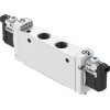 Распределитель электромагнитный 5/3 Н.З. Festo VUVG-L18-P53C-T-G14-1H2L-W1