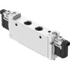 Распределитель электромагнитный 5/3 Н.З. Festo VUVG-L18-P53C-T-G14-1H2L-W1