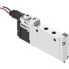 Распределитель электромагнитный 5/2 Festo VUVG-S10-M52-RT-M5-1H2L-W1