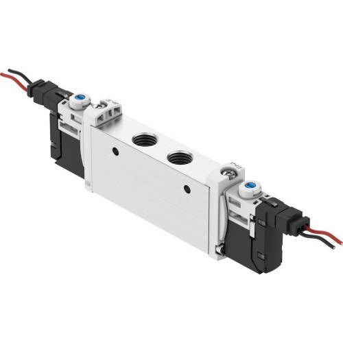 Распределитель электромагнитный 5/3 Н.З. Festo VUVG-L14-P53C-T-G18-1H2L-W1