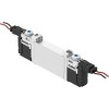 Распределитель электромагнитный 5/2 Festo VUVG-B10-B52-ZT-F-1H2L-W1