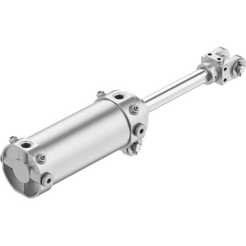 Пневмоцилиндр 63x100 мм на шарнирах Festo DWB-63-100-Y-AB-G 565774 круглый двустороннего действия