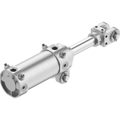 Пневмоцилиндр 50x50 мм на шарнирах Festo DWC-50-50-Y 558087 круглый двустороннего действия