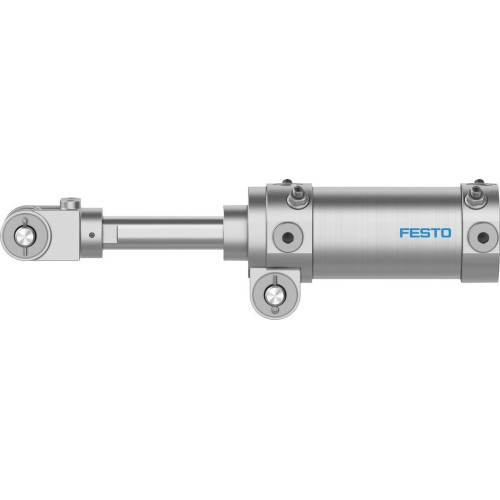 Пневмоцилиндр 50x50 мм на шарнирах Festo DWC-50-50-Y-A-G 572346 круглый двустороннего действия