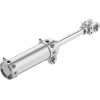 Пневмоцилиндр 50x100 мм на шарнирах Festo DWC-50-100-Y-AB 558099 круглый двустороннего действия