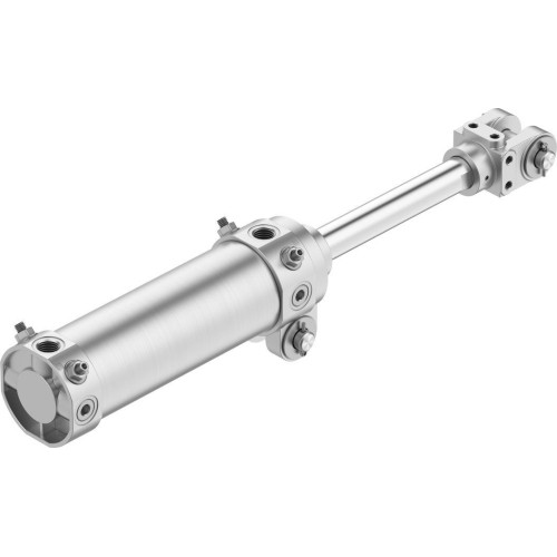 Пневмоцилиндр 50x100 мм на шарнирах Festo DWC-50-100-Y-AB 558099 круглый двустороннего действия