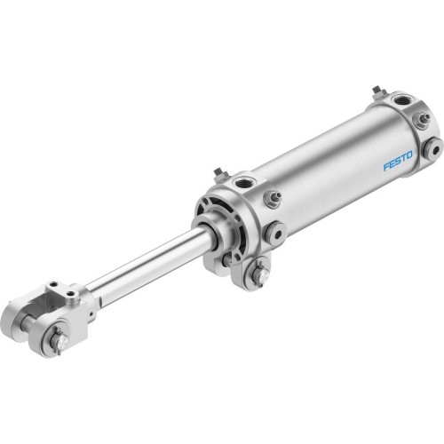 Пневмоцилиндр 50x на шарнирах Festo DWC-50-Y-A-G 572372 круглый двустороннего действия