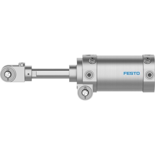 Пневмоцилиндр 63x75 мм на шарнирах Festo DWC-63-75-Y-AB 558113 круглый двустороннего действия