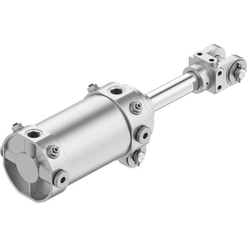 Пневмоцилиндр 63x50 мм на шарнирах Festo DWC-63-50-Y-A-G 572361 круглый двустороннего действия