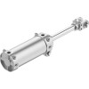 Пневмоцилиндр 63x100 мм на шарнирах Festo DWC-63-100-Y-AB 558114 круглый двустороннего действия
