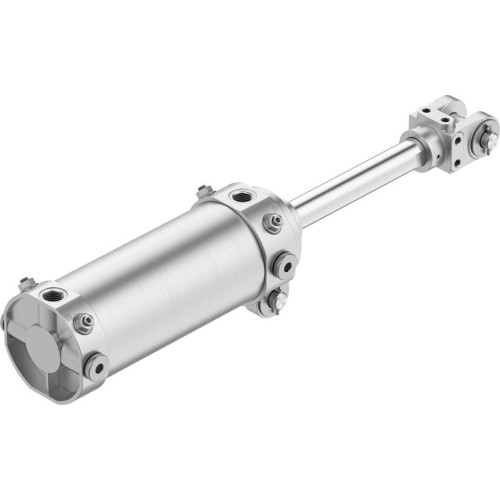 Пневмоцилиндр 63x100 мм на шарнирах Festo DWC-63-100-Y-AB-G 572368 круглый двустороннего действия