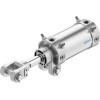 Пневмоцилиндр 80x75 мм на шарнирах Festo DW-80-75-Y 557905 круглый двустороннего действия